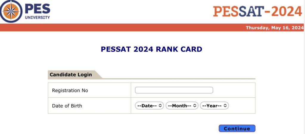 PESSAT Exam Result