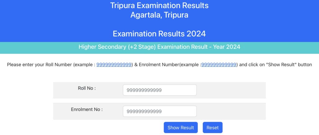 TBSE Result