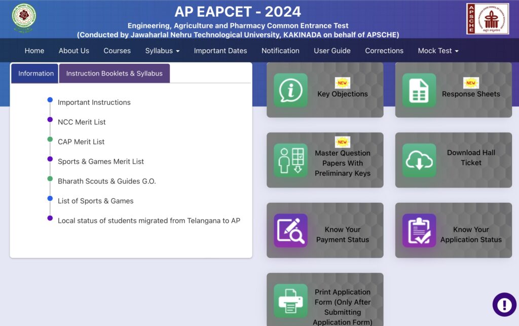 AP EAMCET 2024 Answer Key Released For Engineering