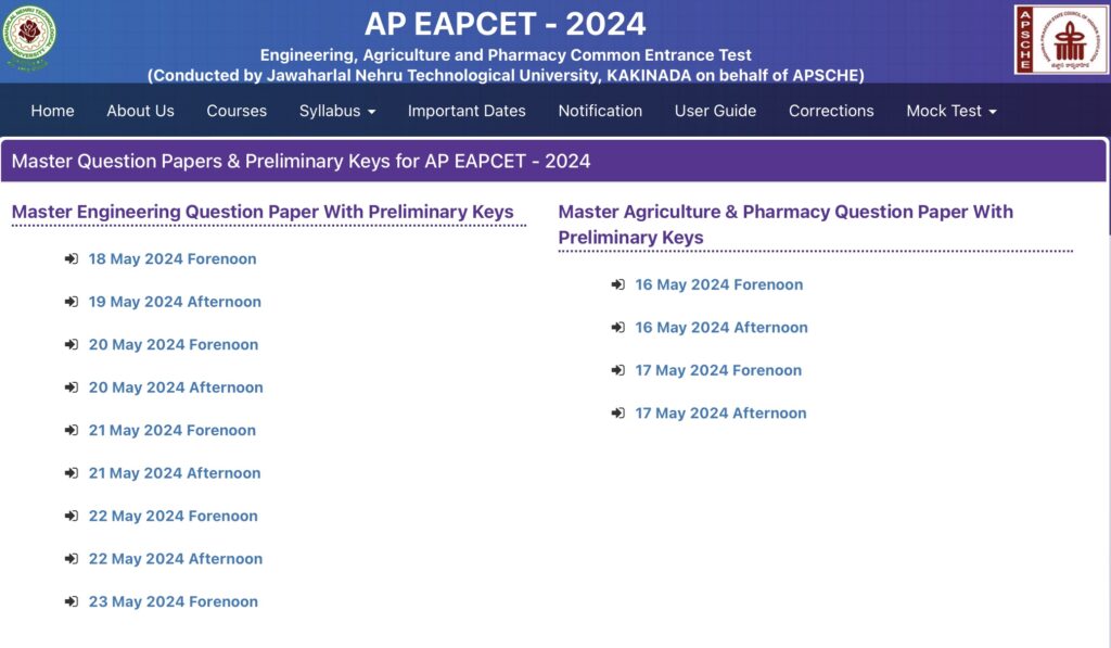 AP EAMCET 2024