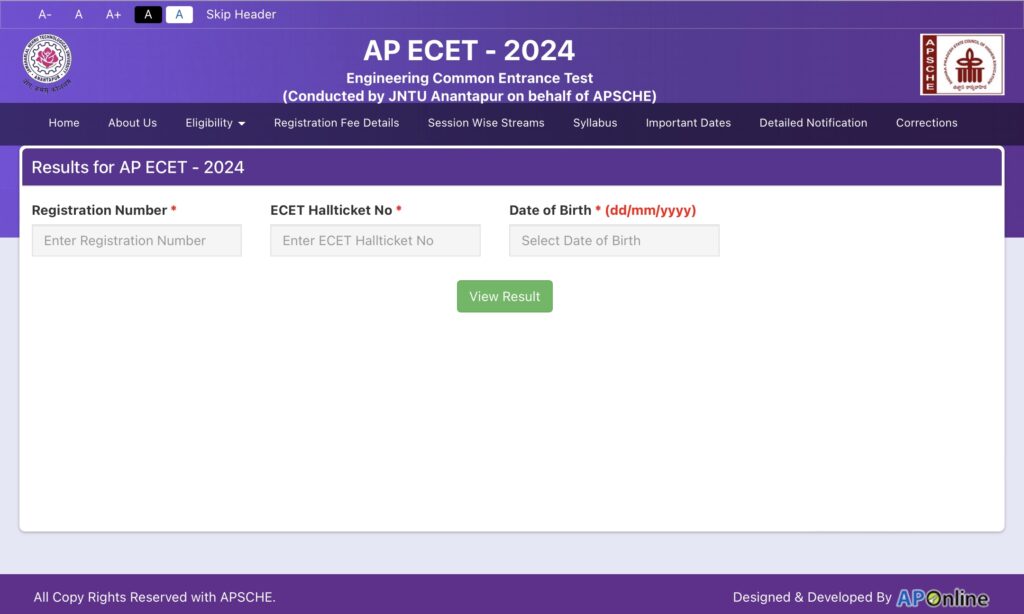 AP ECET Result 2024